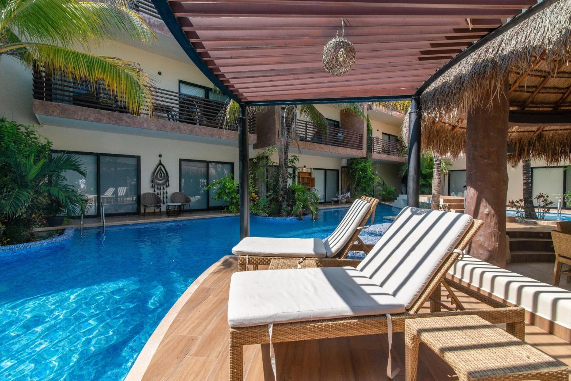 トゥルムLuxurious Penthouse With Jungle View & Private Poolアパートメント エクステリア 写真